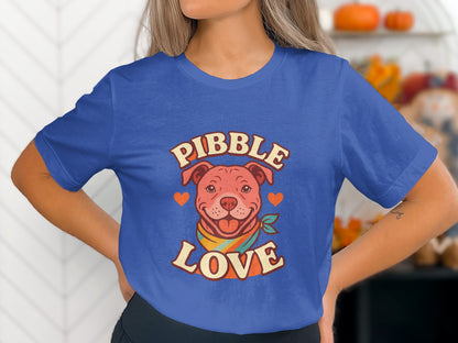 Pibble Love Cute Dog Graphic Design T-shirt product