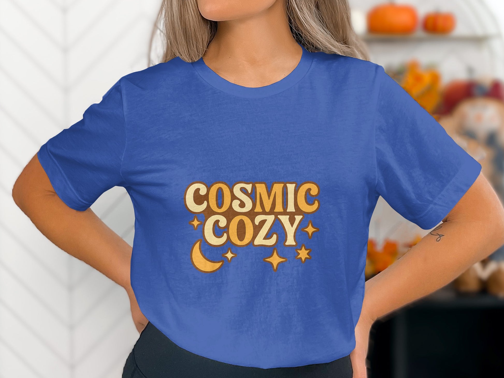 Cosmic Cozy Graphic Tee Shirt product type