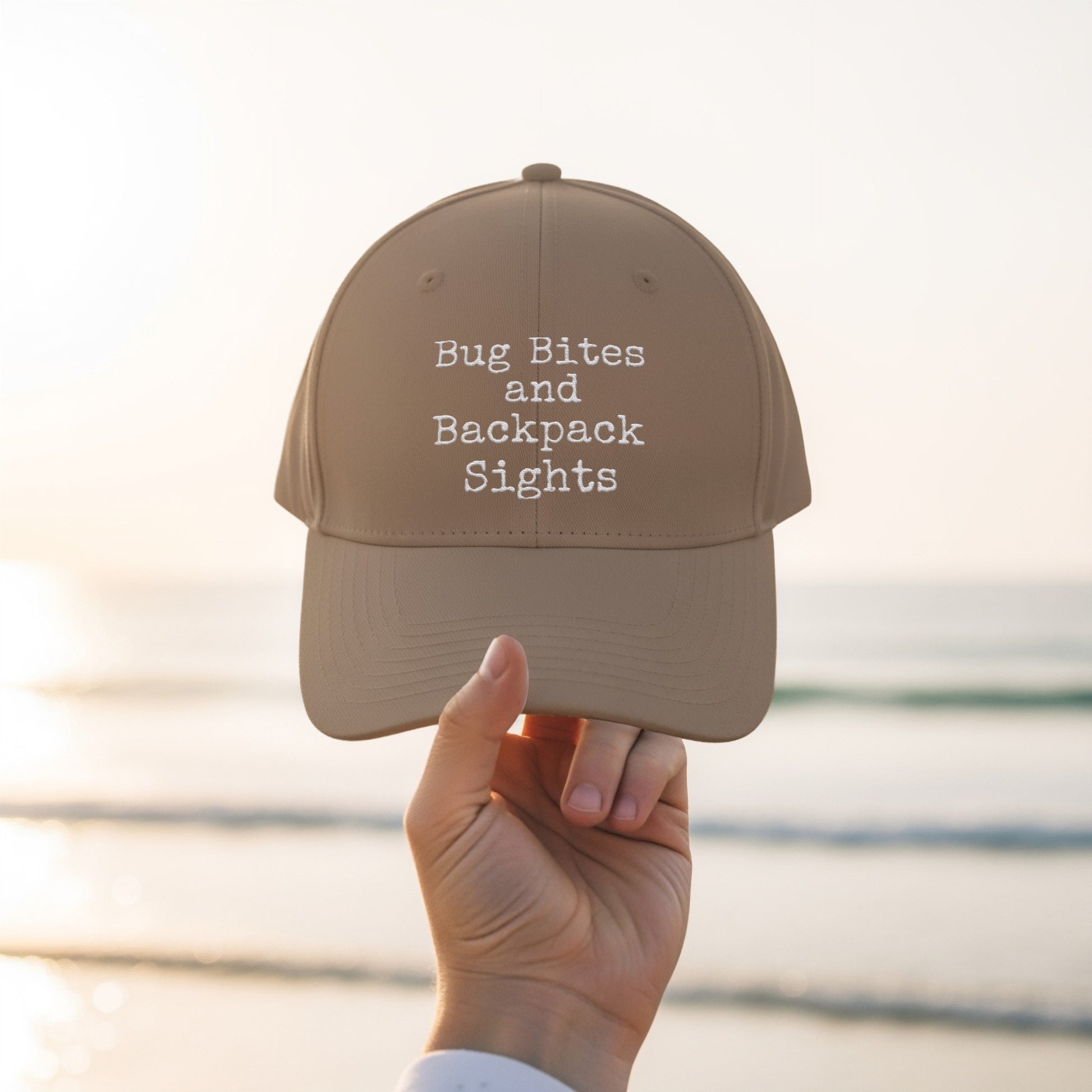 Bug Bites and Backpack Sights Hat