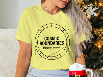 Cosmic Boundaries Energy Not Included T-shirt
