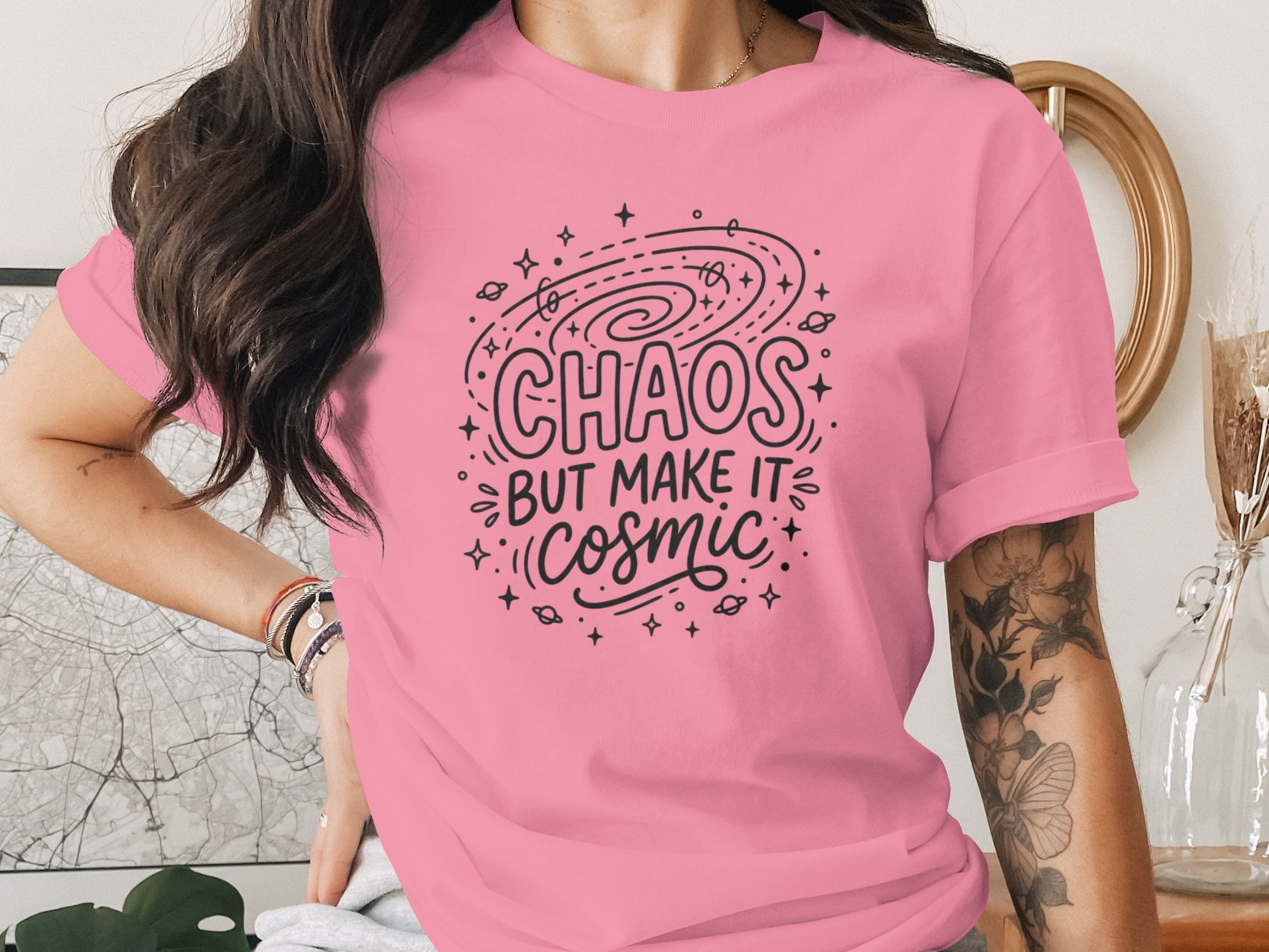 Chaos But Make It Cosmic Graphic Tee