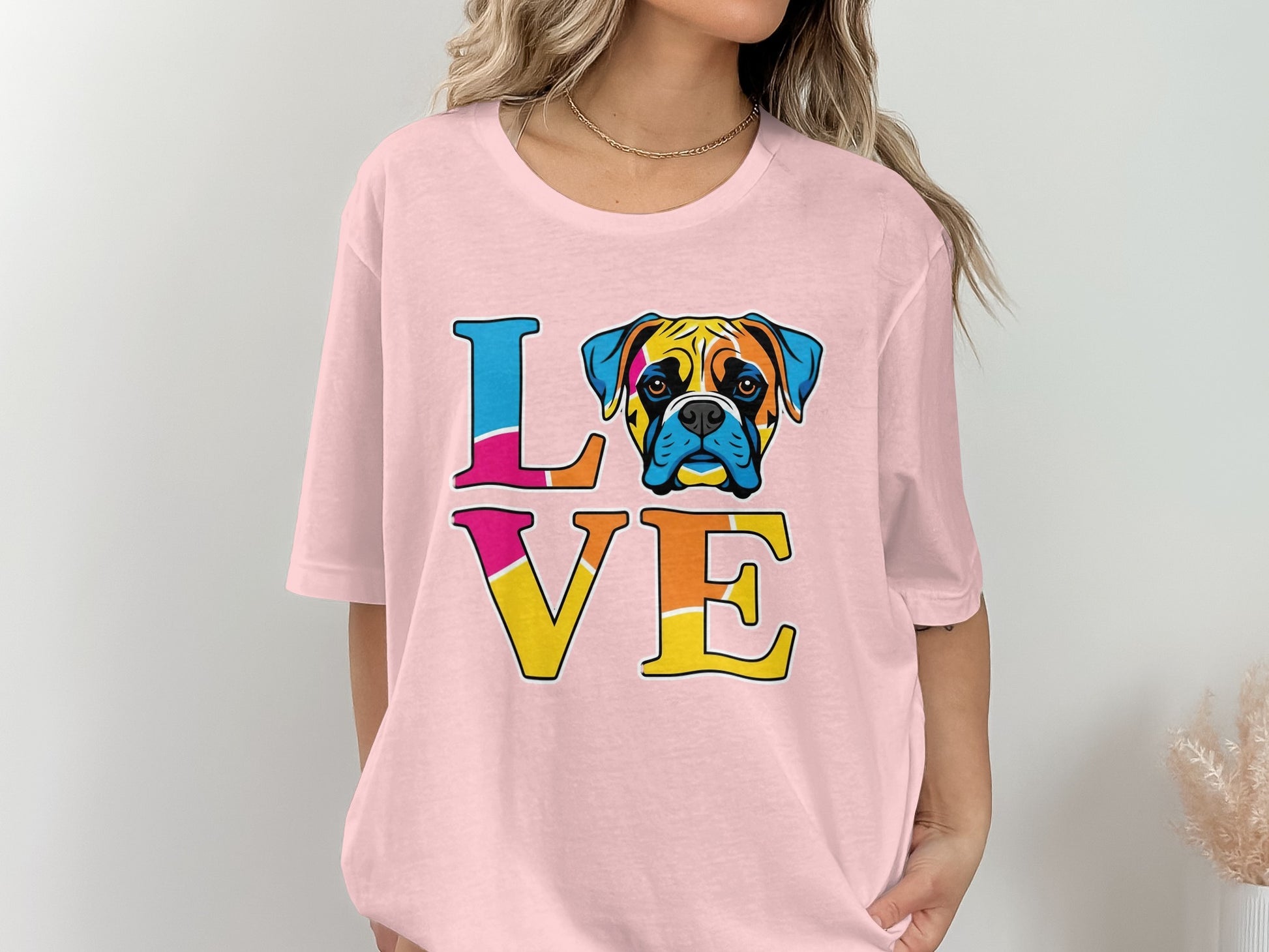 Colorful Love Graphic Tee Shirt product type