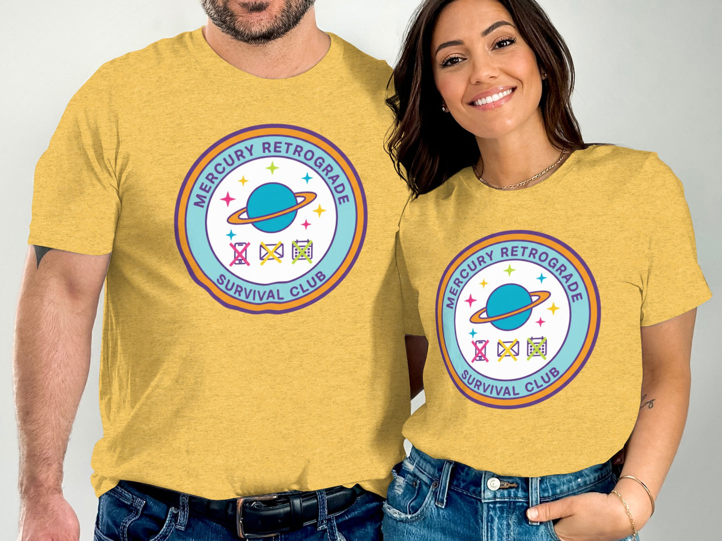 Mercury Retrograde Survival Club Graphic Shirt