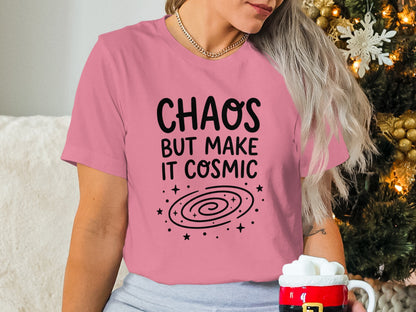 Chaos But Make It Cosmic T-Shirt Product