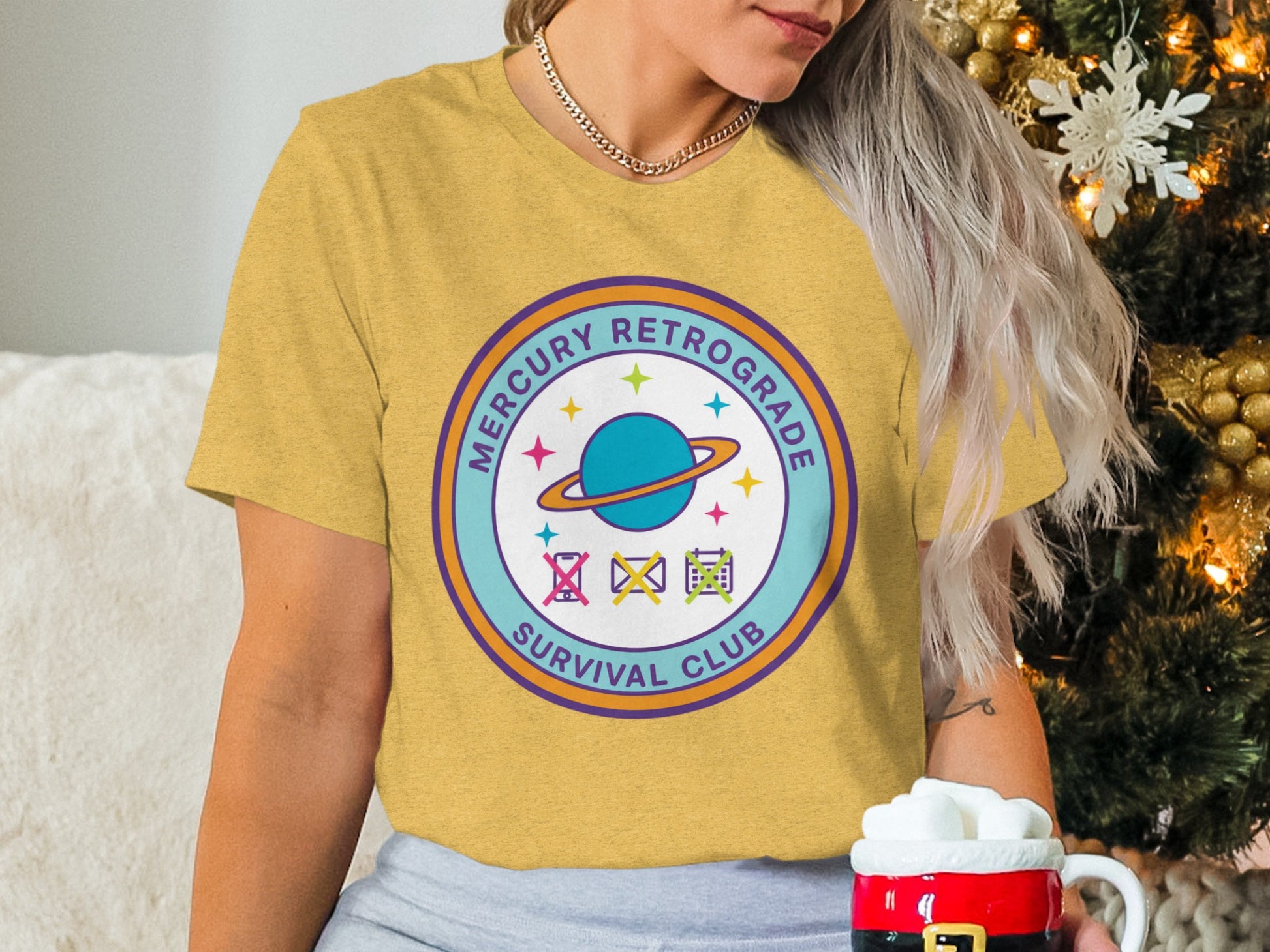 Mercury Retrograde Survival Club T Shirt