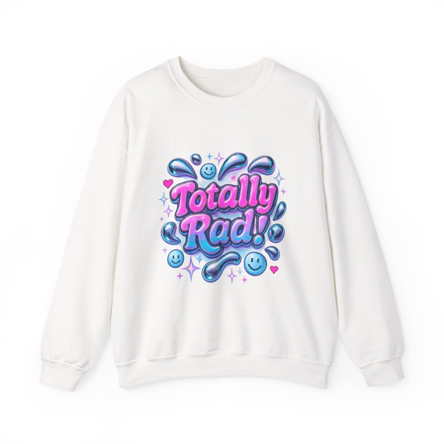 Totally Rad Unisex Crewneck Sweatshirt
