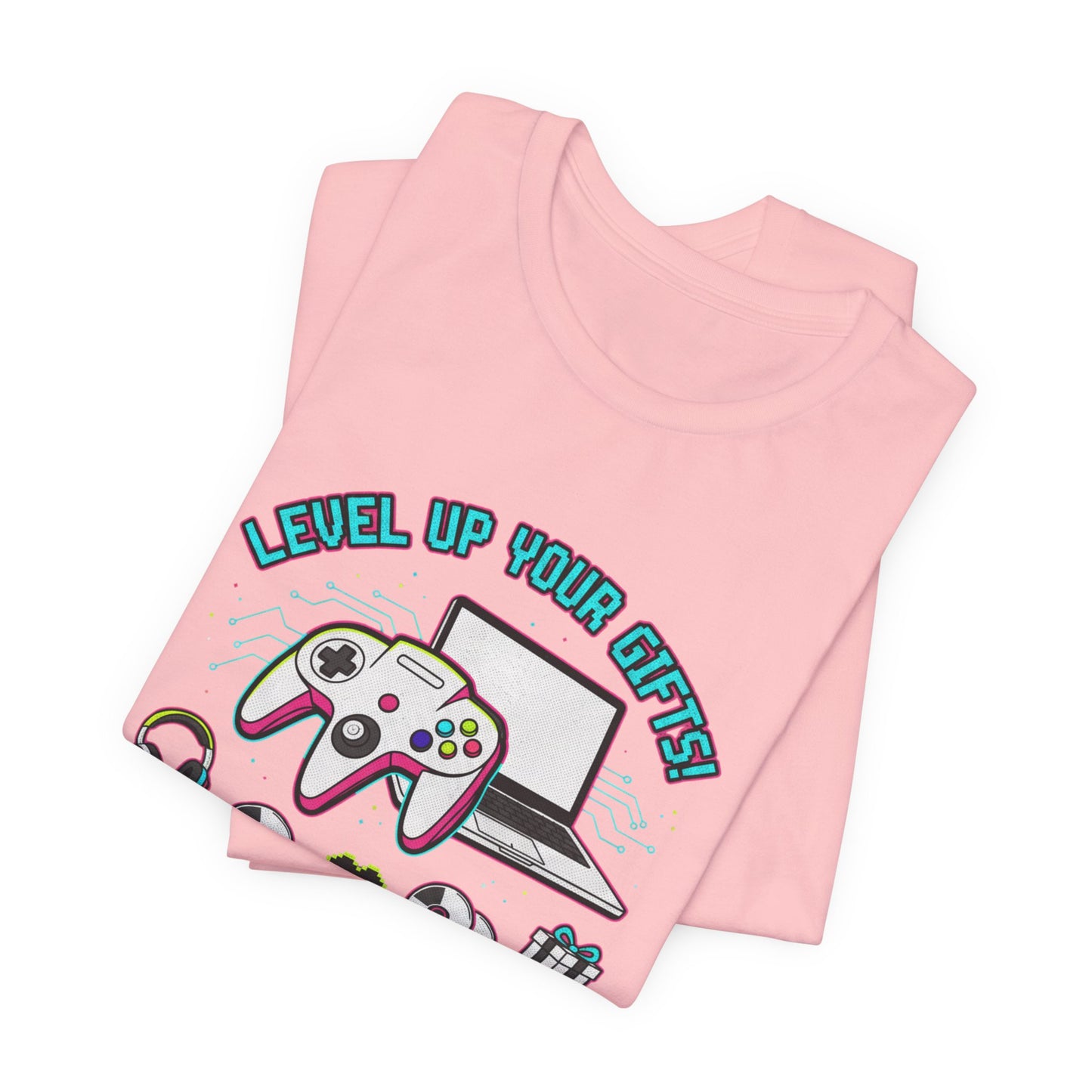 Level Up Your Gear Tee — Gamer T‑Shirt for Hobbyists & Passionate Players