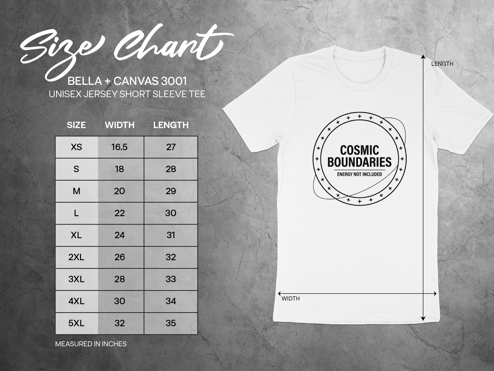 Cosmic Boundaries Energy Not Included Unisex T-Shirt