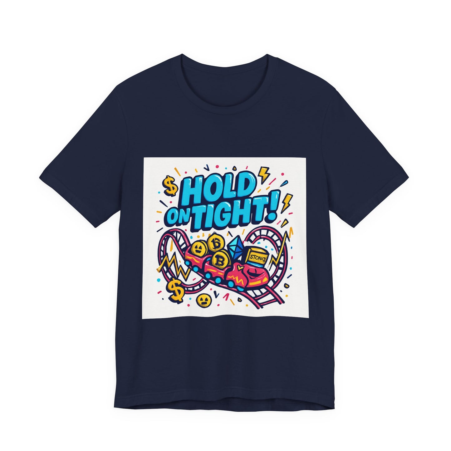 Crypto & Meme-Stock Crash Memes - Unisex Jersey Short Sleeve Tee