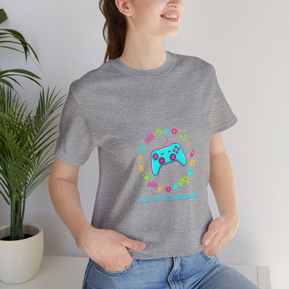 Level Up Your Holidays Tee | Gamer Shirt, Pixel Controller Design
