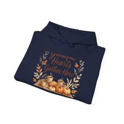 Grateful Hearts Gather Here Hoodie