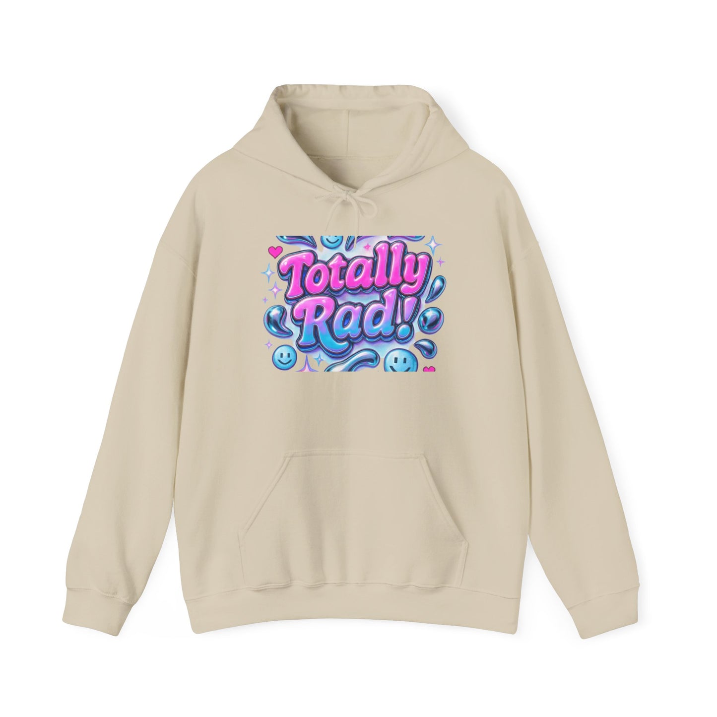 Totally Rad Unisex Hooded Sweatshirt