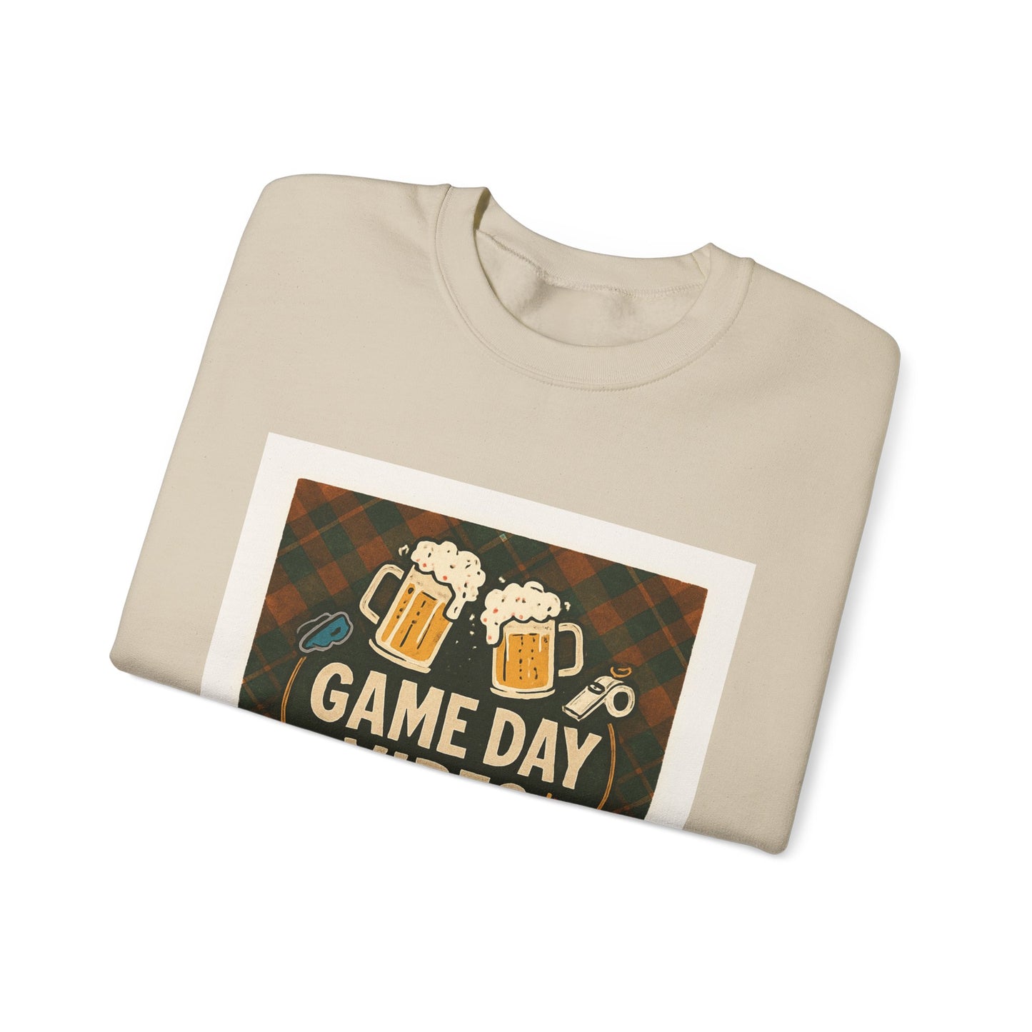 Cozy Sports-Bar / Tailgating Vibes - Unisex Heavy Blend™ Crewneck Sweatshirt