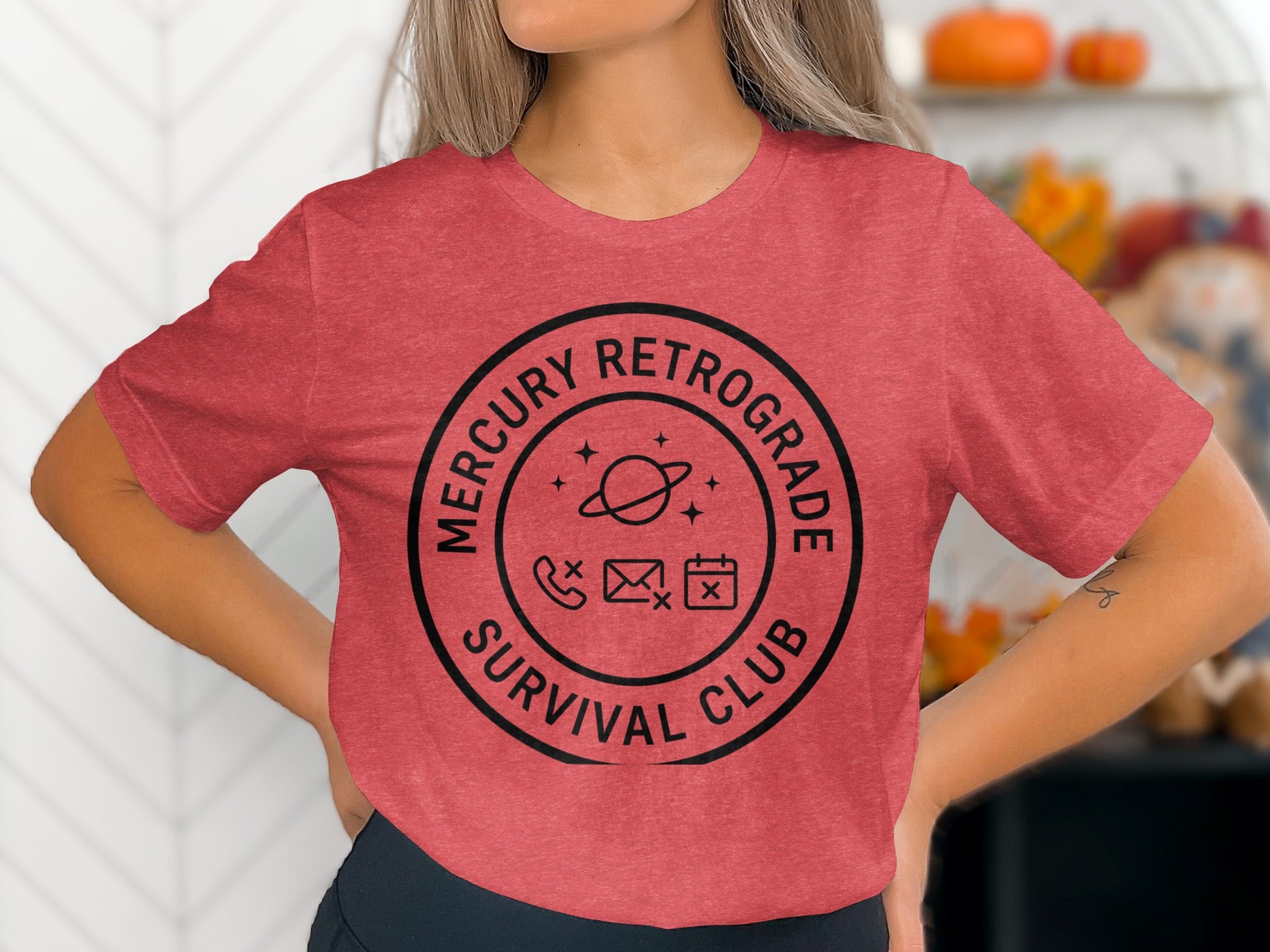 Mercury Retrograde Survival Club Graphic Shirt