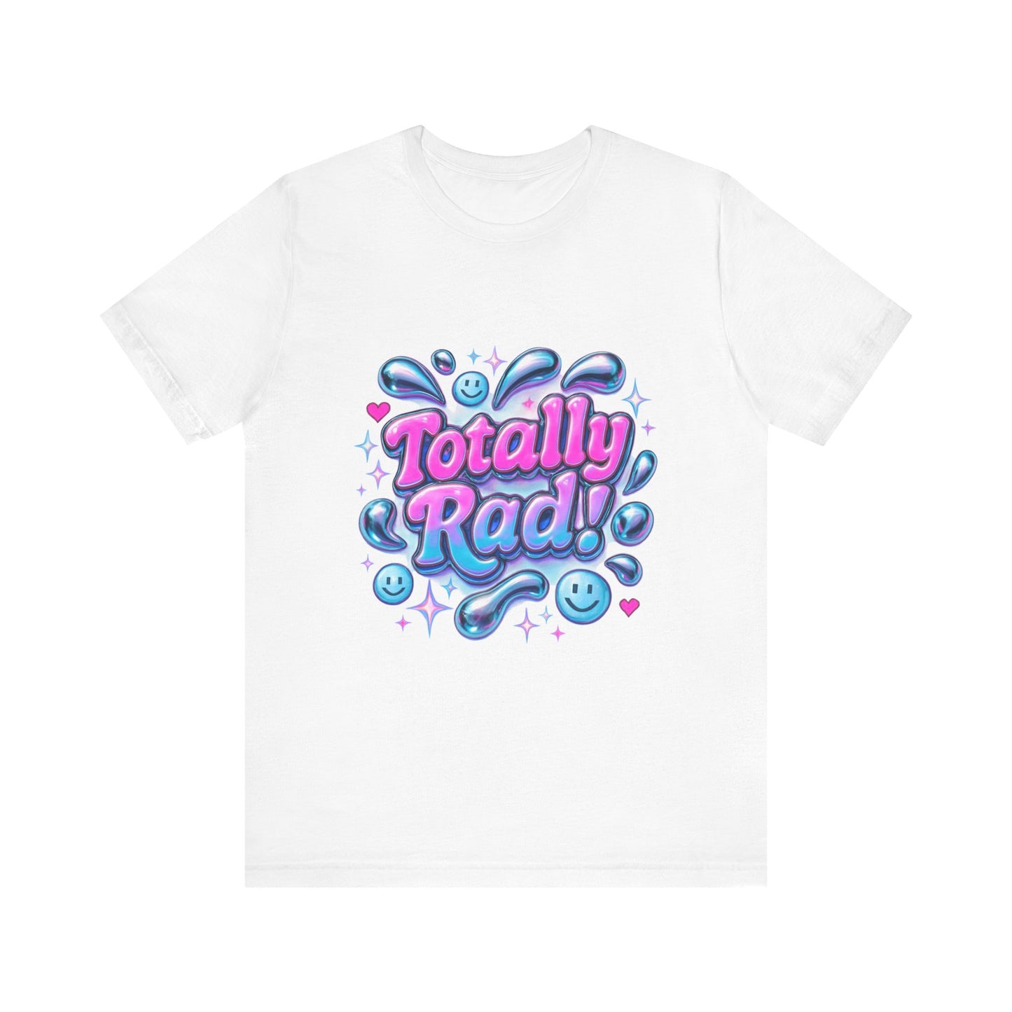 Totally Rad Unisex Jersey Tee - Fun and Playful Graphic T-Shirt
