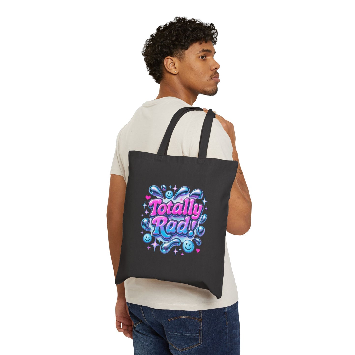 Totally Rad! Cotton Canvas Tote Bag