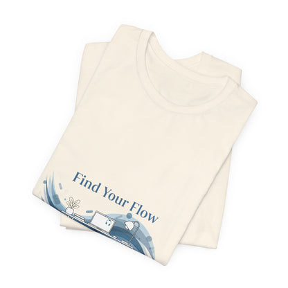 Find Your Flow Tee | flow state, productivity art, focus motivation