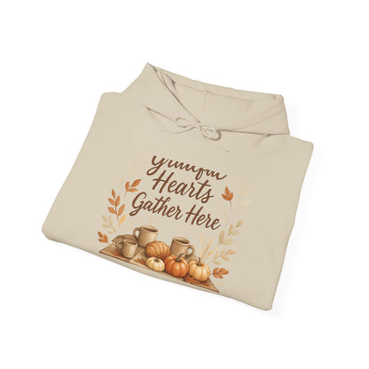 Grateful Hearts Gather Here Hoodie