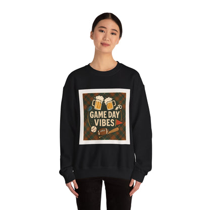 Cozy Sports-Bar / Tailgating Vibes - Unisex Heavy Blend™ Crewneck Sweatshirt
