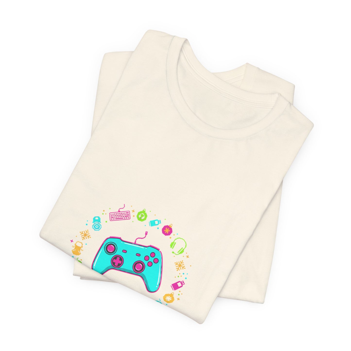 Level Up Your Holidays Tee | Gamer Shirt, Pixel Controller Design