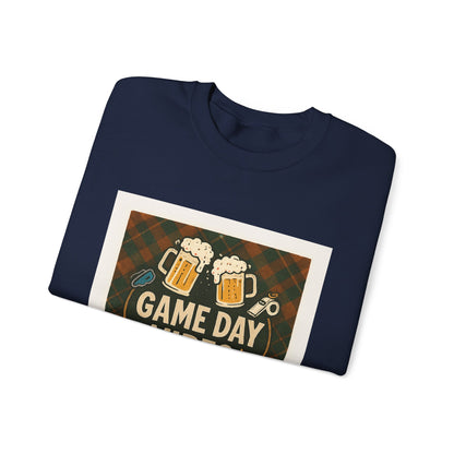 Cozy Sports-Bar / Tailgating Vibes - Unisex Heavy Blend™ Crewneck Sweatshirt