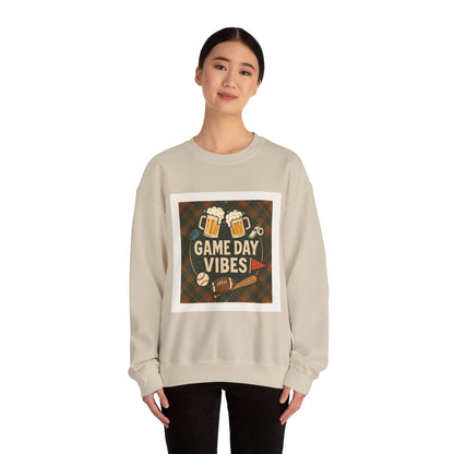 Cozy Sports-Bar / Tailgating Vibes - Unisex Heavy Blend™ Crewneck Sweatshirt