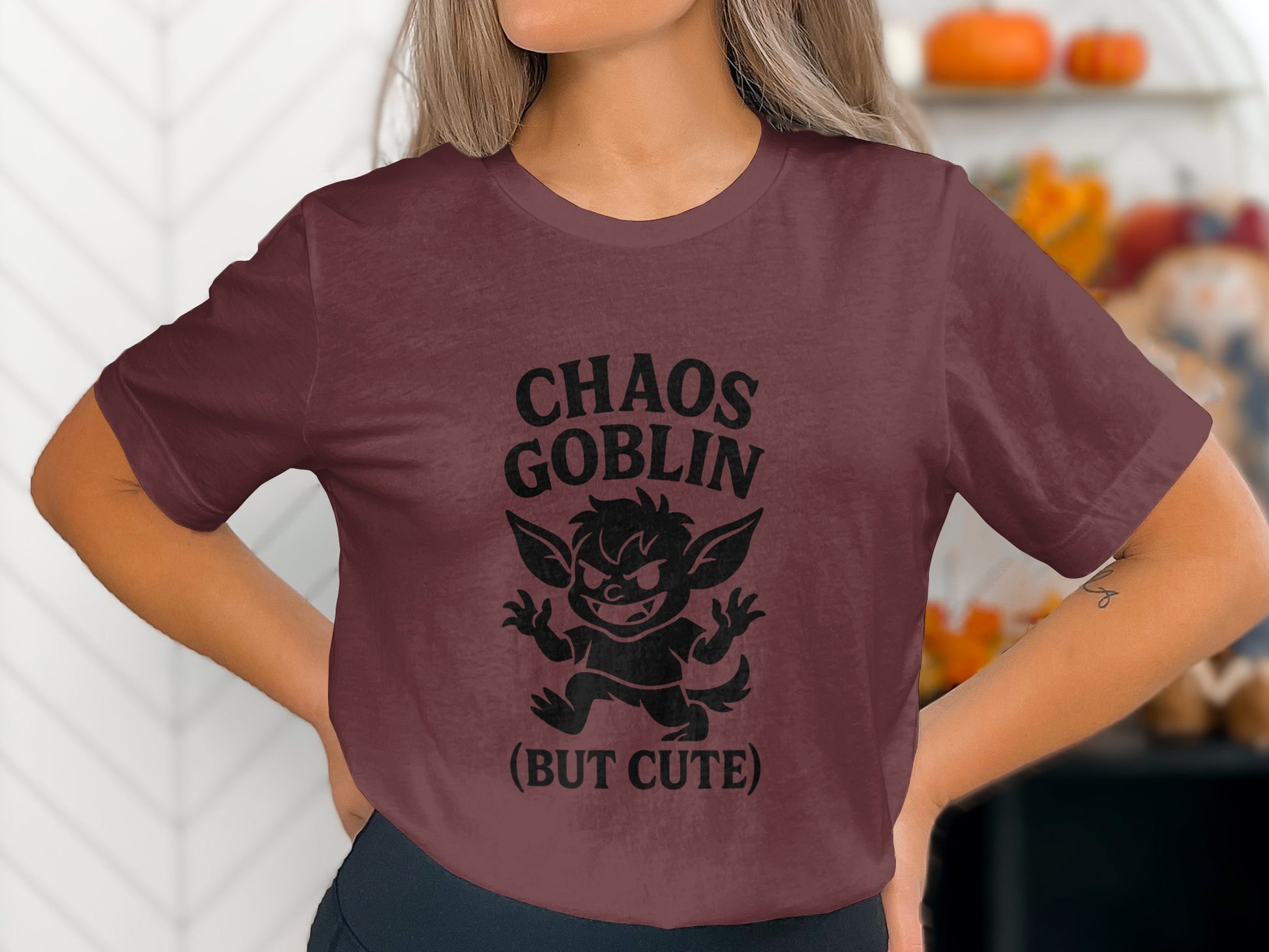 Chaos Goblin But Cute Design Funny T-shirt product type