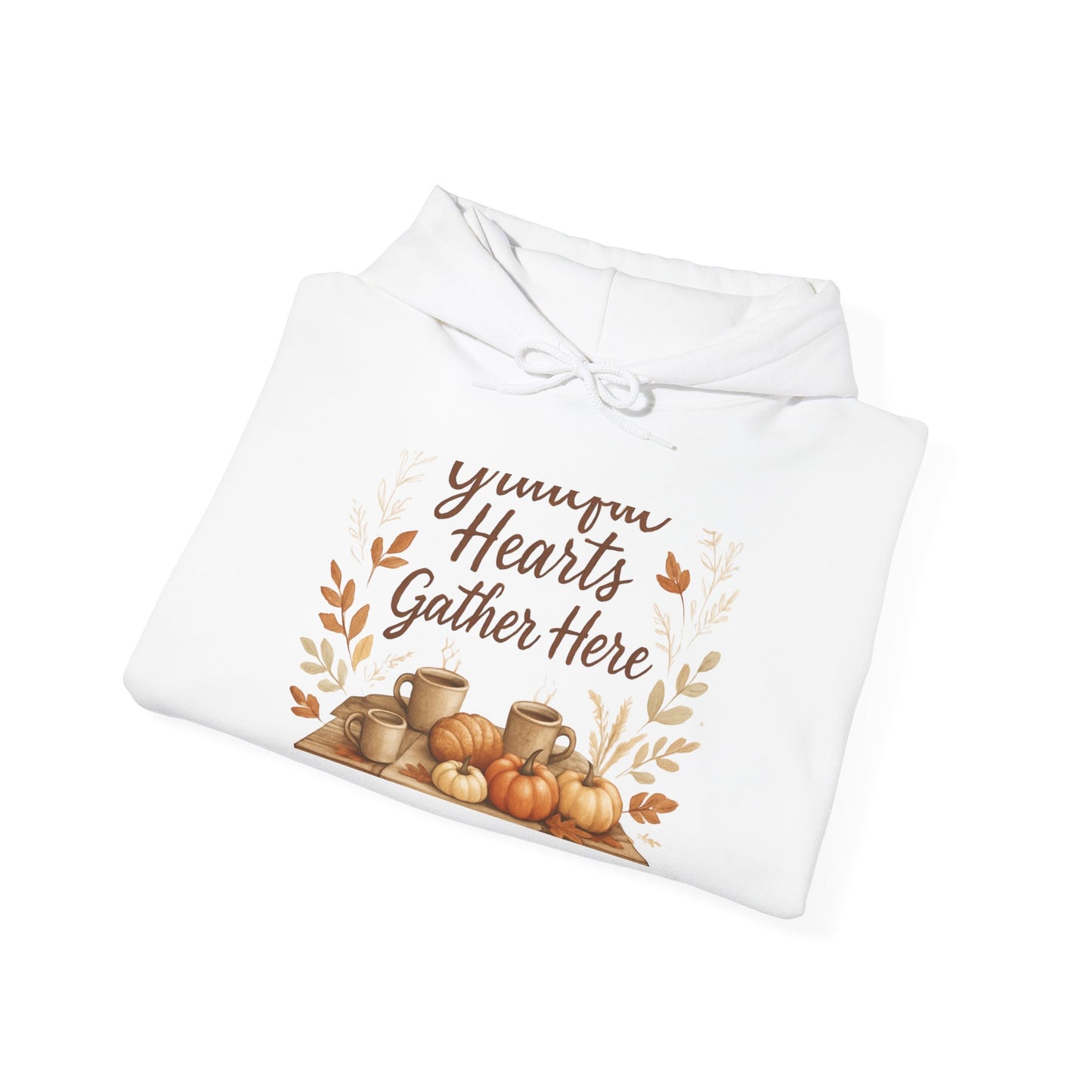 Grateful Hearts Gather Here Hoodie