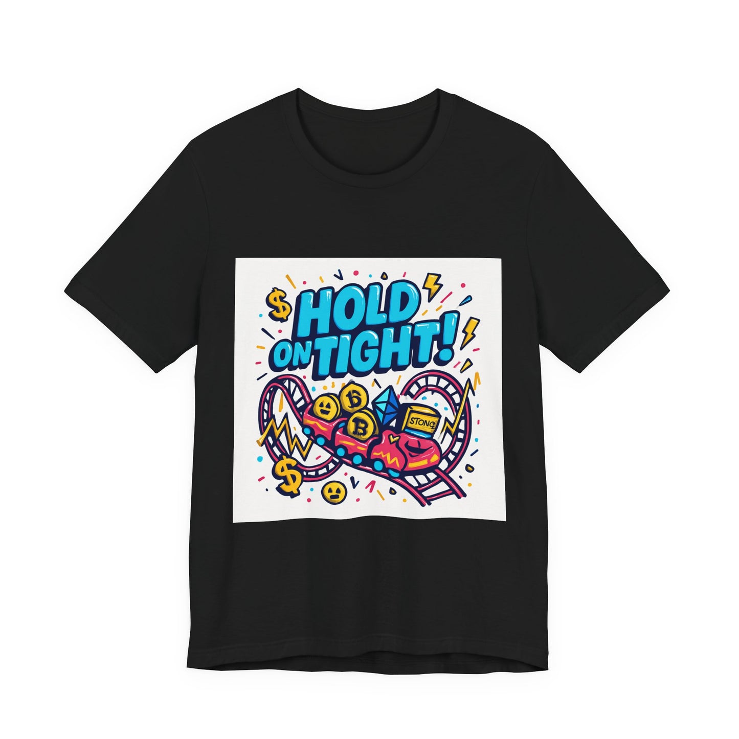 Crypto & Meme-Stock Crash Memes - Unisex Jersey Short Sleeve Tee