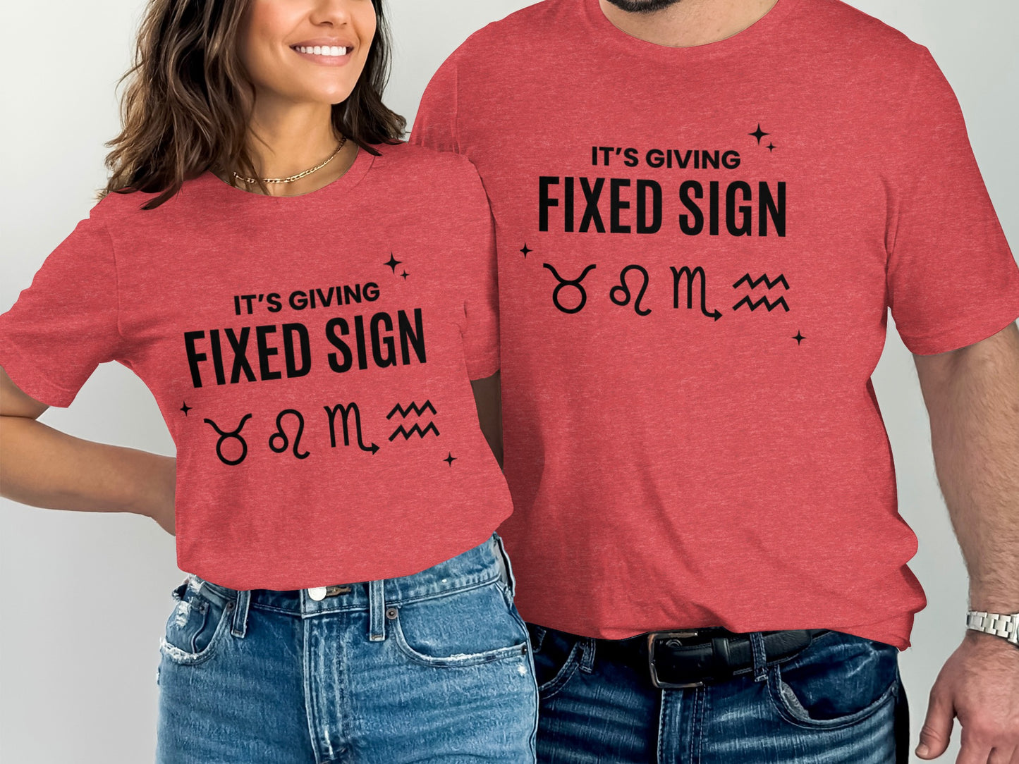 It's Giving Fixed Sign Zodiac Astrology Shirt