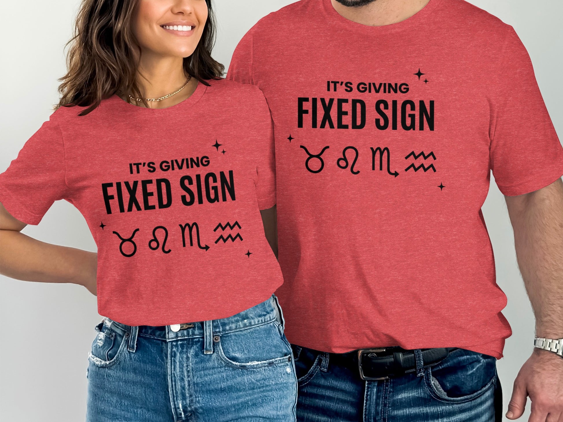 It's Giving Fixed Sign Zodiac Astrology Shirt