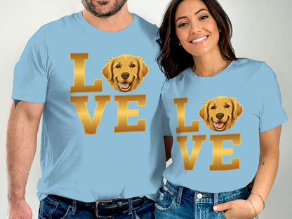Adorable Love Puppy Graphic T-Shirt pair product type