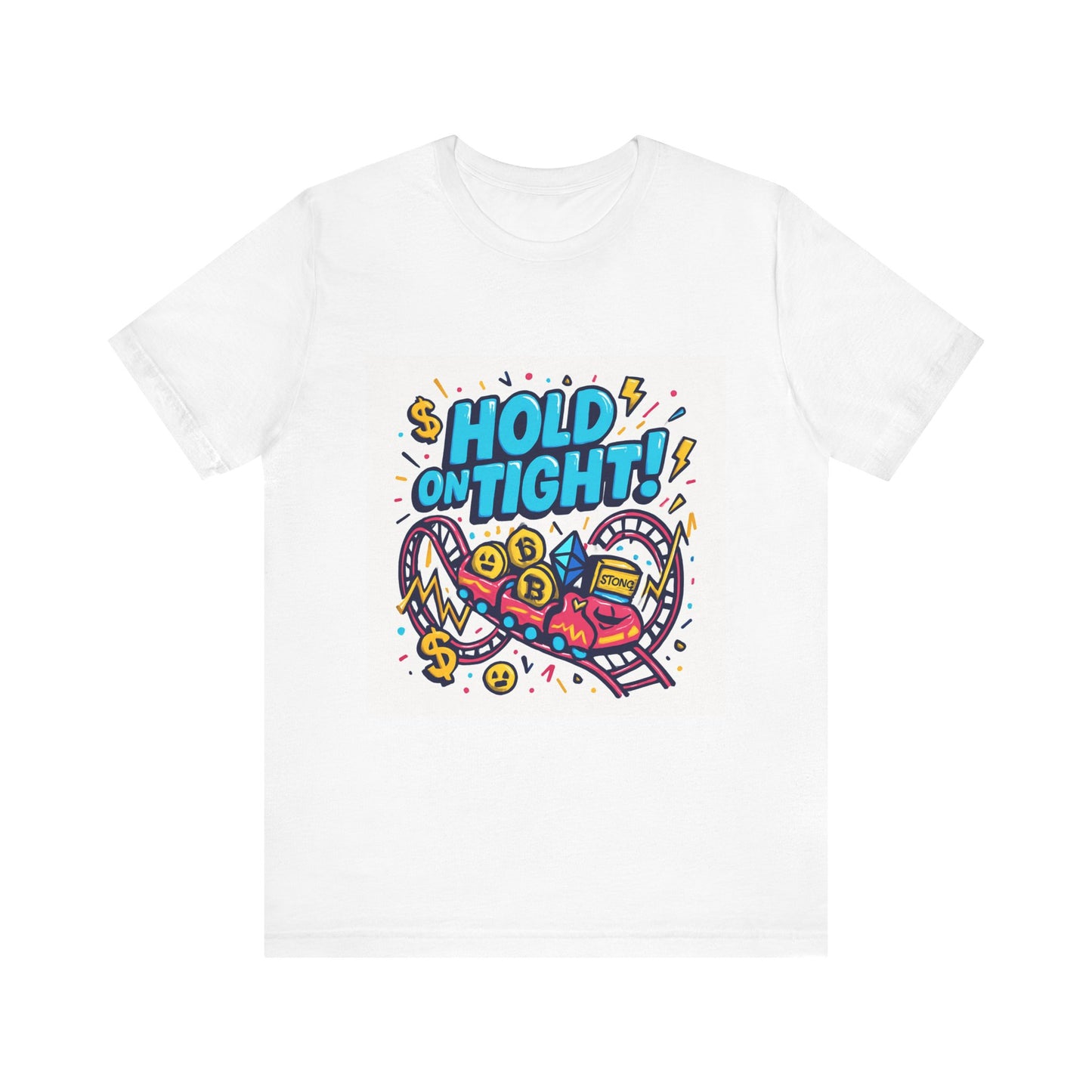 Crypto & Meme-Stock Crash Memes - Unisex Jersey Short Sleeve Tee