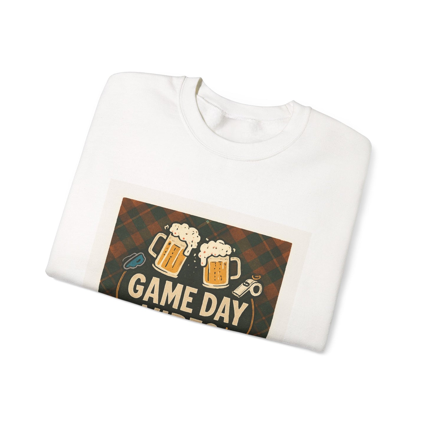Cozy Sports-Bar / Tailgating Vibes - Unisex Heavy Blend™ Crewneck Sweatshirt