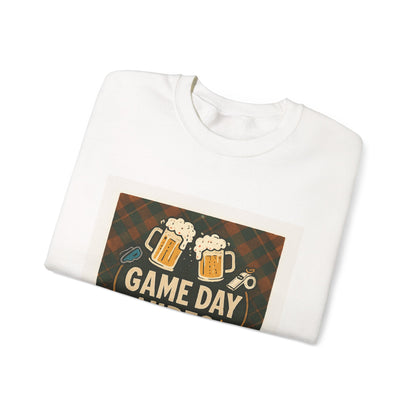 Cozy Sports-Bar / Tailgating Vibes - Unisex Heavy Blend™ Crewneck Sweatshirt