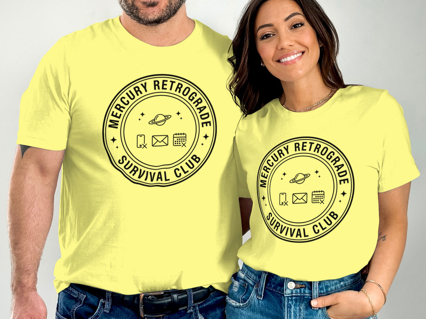 Mercury Retrograde Survival Club Graphic Shirt