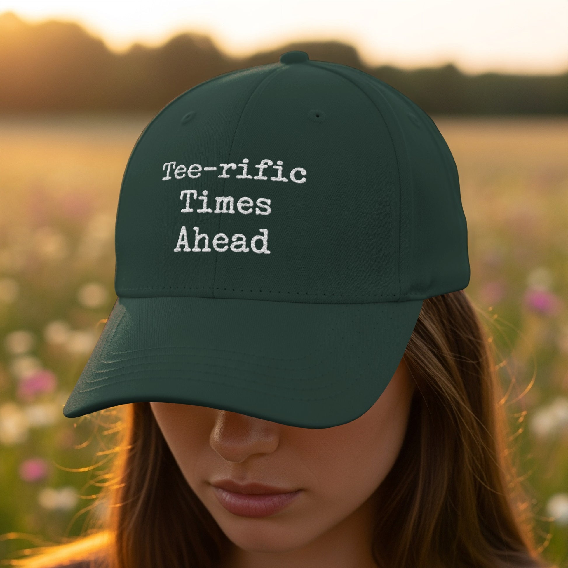 Tee-rific Times Ahead embroidered cap