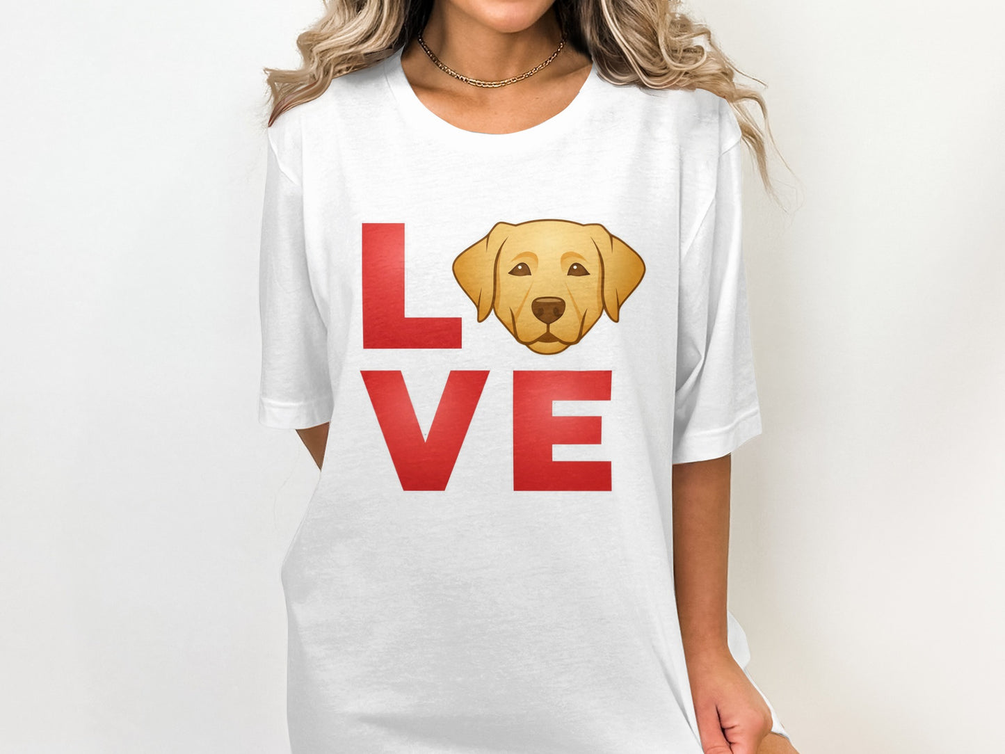 Love Labrador Dog Graphic Printed Shirt product