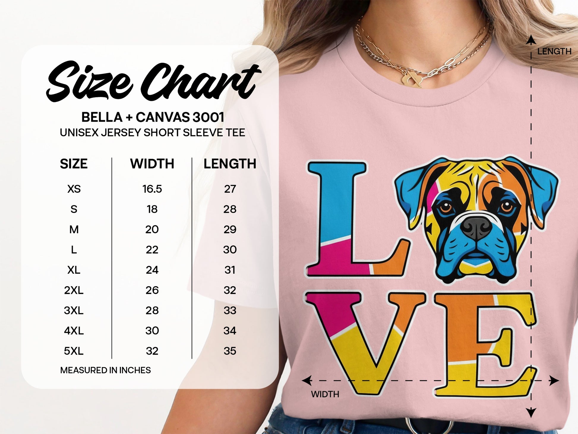 Colorful Love Graphic Unisex Short Sleeve Tee product