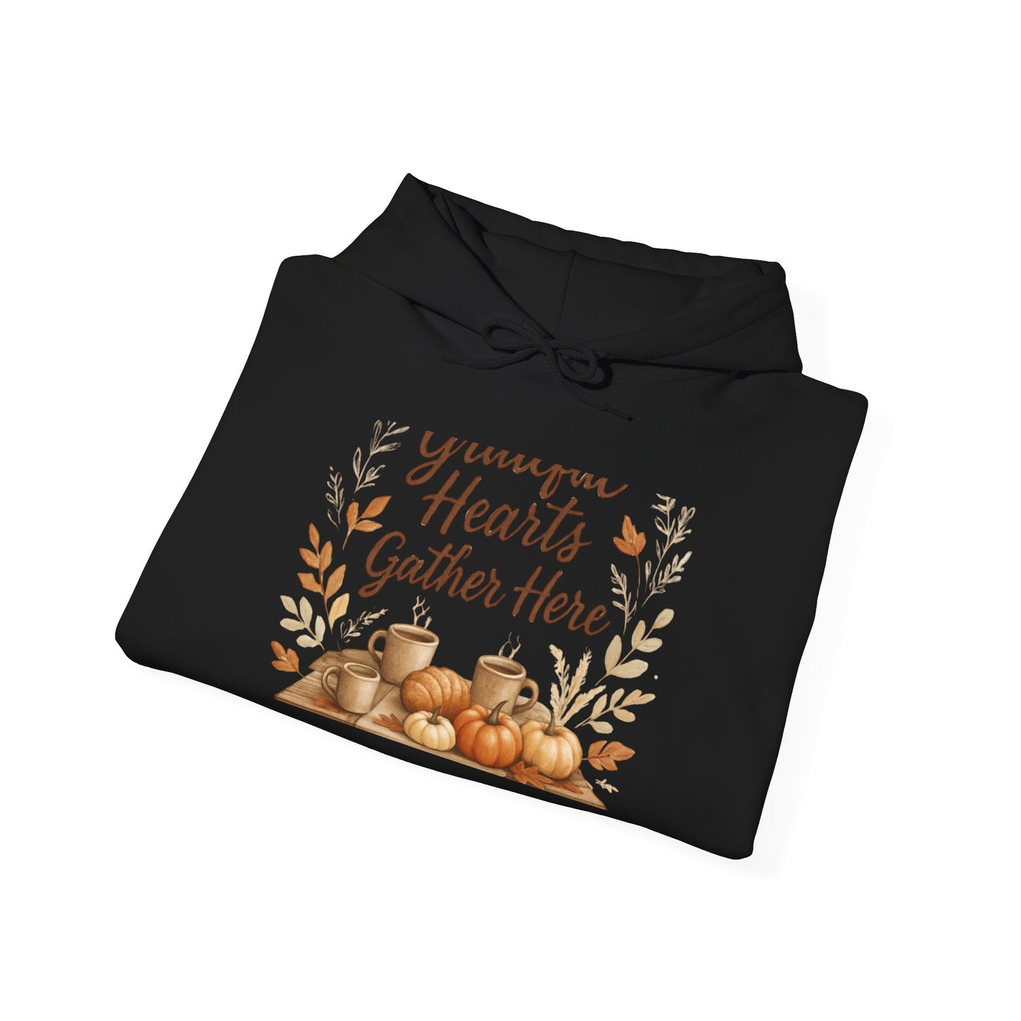 Grateful Hearts Gather Here Hoodie