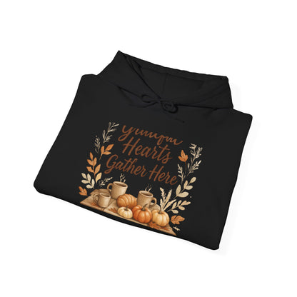 Grateful Hearts Gather Here Hoodie
