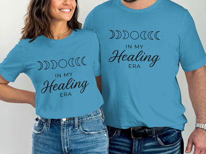 In My Healing Era Moon Phases Graphic Shirt