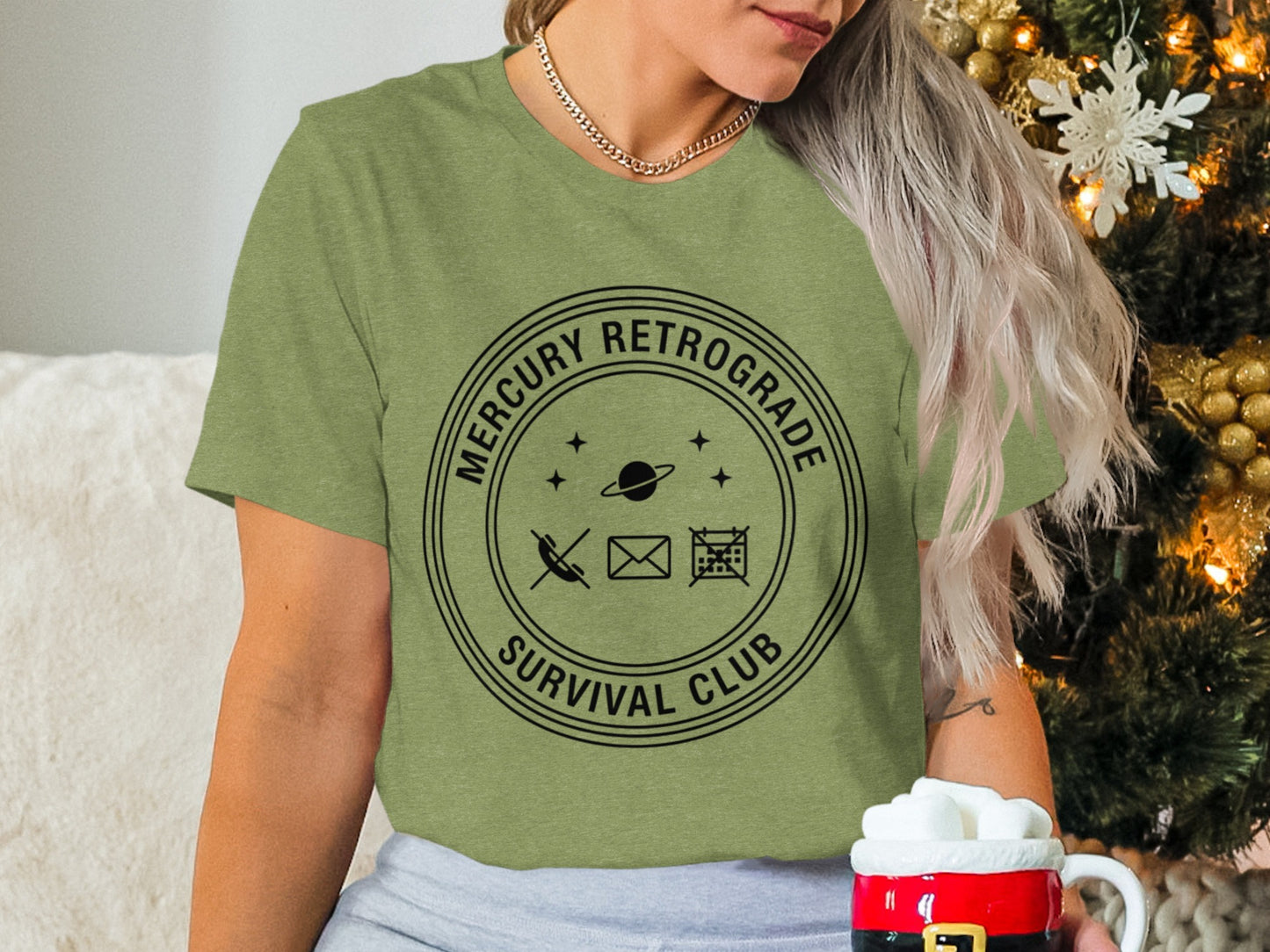 Mercury Retrograde Survival Club T-shirt Product