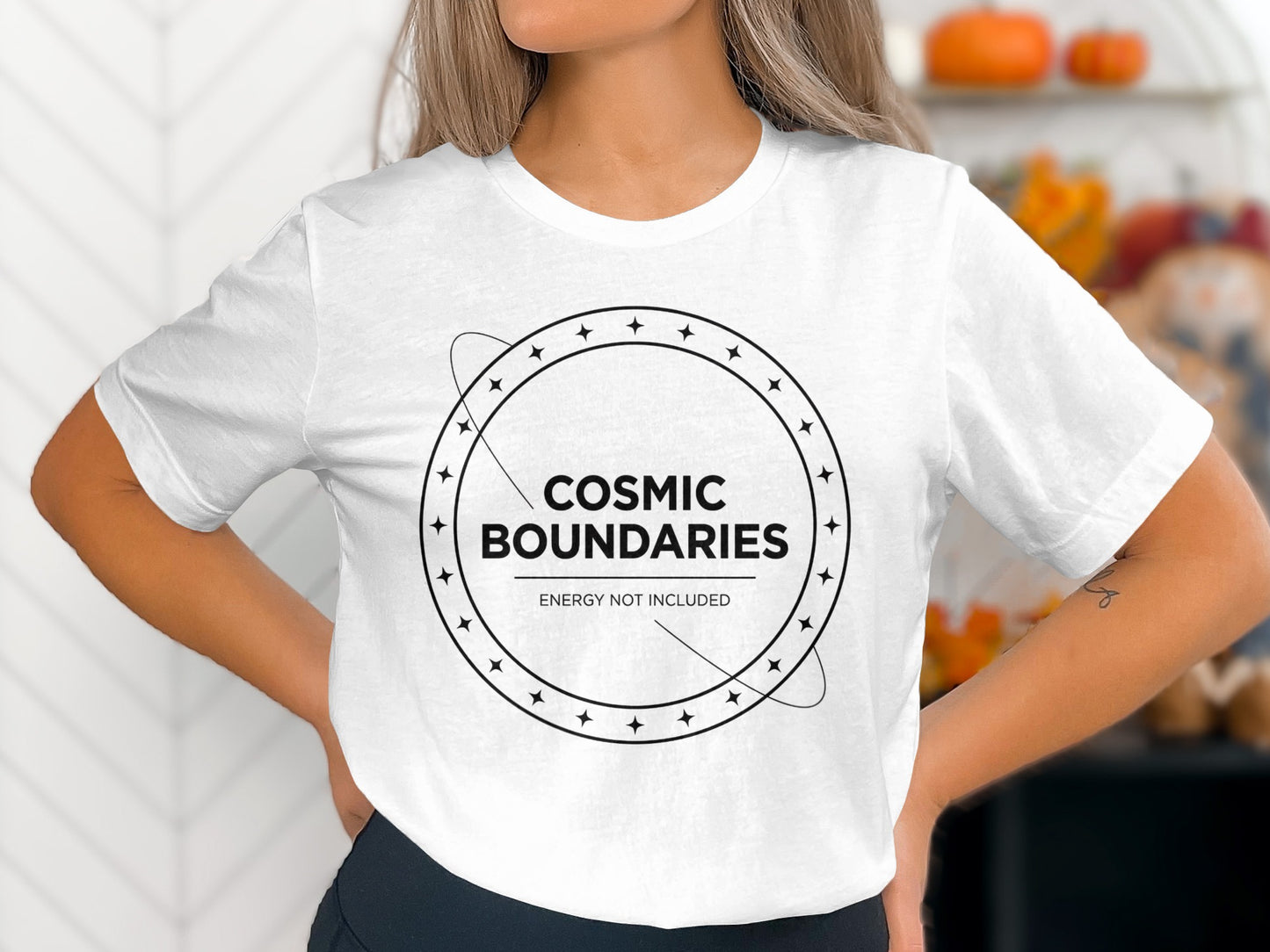 Cosmic Boundaries Energy Not Included T-shirt