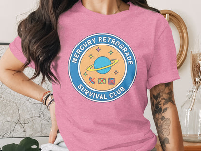 Mercury Retrograde Survival Club T-shirt
