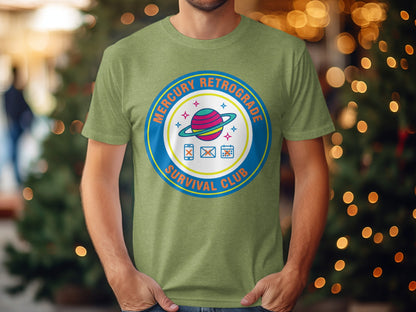 Mercury Retrograde Survival Club Graphic Tee