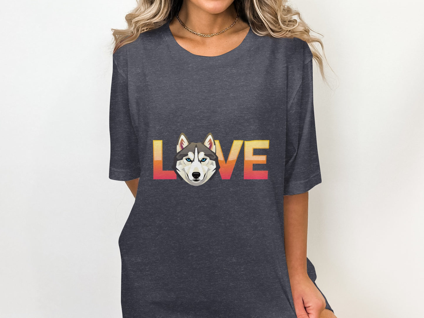 LOVE Husky Graphic T-Shirt product type