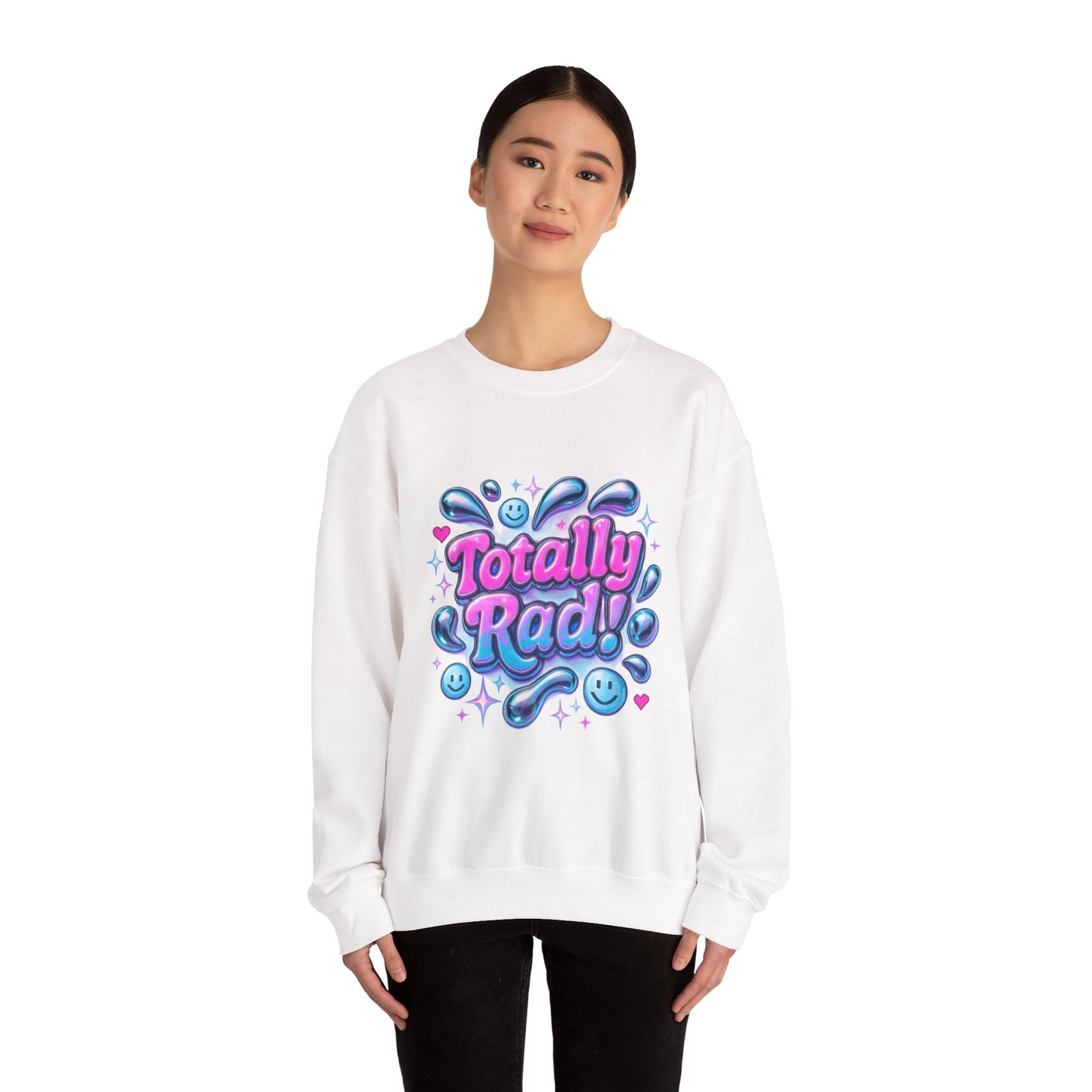 Totally Rad Unisex Crewneck Sweatshirt