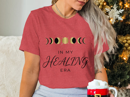 In My Healing Era Moon Phase Graphic Shirt