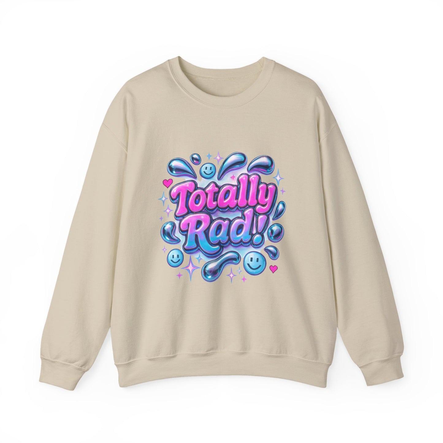 Totally Rad Unisex Crewneck Sweatshirt